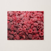 Gefrorene Himbeeren zackig Puzzle (Horizontal)