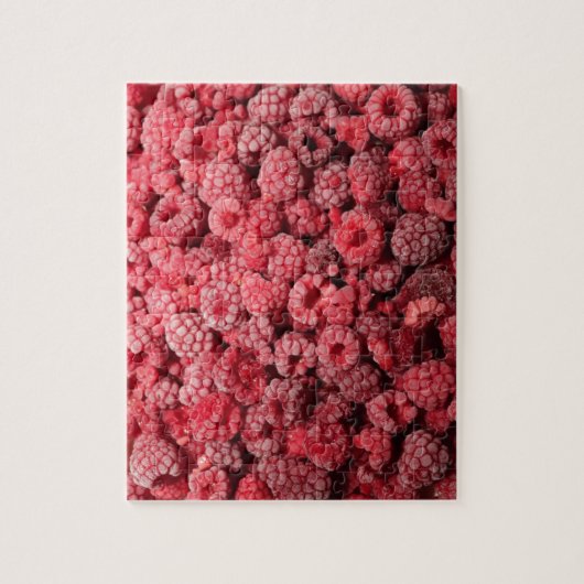 Gefrorene Himbeeren zackig Puzzle (Vertikal)