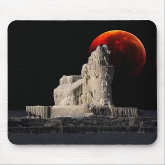 Gefrorene Leuchtturmesprit Eklipse Mousepad