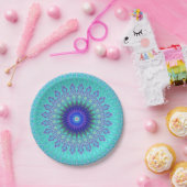 Gefrorene Mandala Pappteller (Party)