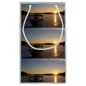 Gefrorene Reflexion Kleine Geschenktüte (Rückseite)