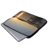 Gefrorene Reflexion Laptopschutzhülle (Vorne Knopf)