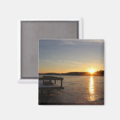 Gefrorene Reflexion Magnet (Vorderseite/Rückseite)