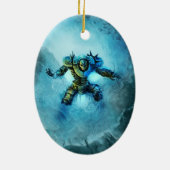 Gefrorene Ritterverzierung Keramik Ornament (Hinten)