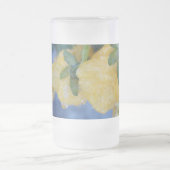 "Gefrorene Stiefmütterchen" 16-Oz.Mattierte Tasse (Mittel)