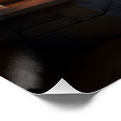 Gefrorene Traumlandschaft Poster (Ecke)