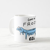 gefrorener Aal Kaffeetasse (Vorderseite Links)