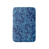 Gefrorener blauer Efeu Cool Badematte (Vorderseite Vertikal)