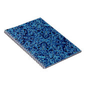 Gefrorener blauer Efeu Cool Notizblock (Rechte Seite)