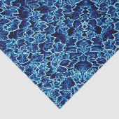 Gefrorener blauer Efeu  Seidenpapier (Ausschnitt)