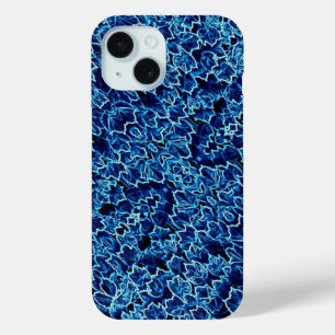 Gefrorener Efeu Blau Case-Mate iPhone Hülle