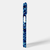 Gefrorener Efeu Blau Case-Mate iPhone Hülle (Rückseite / Rechts)