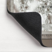 Gefrorener Glitz Mousepad (Ecke)
