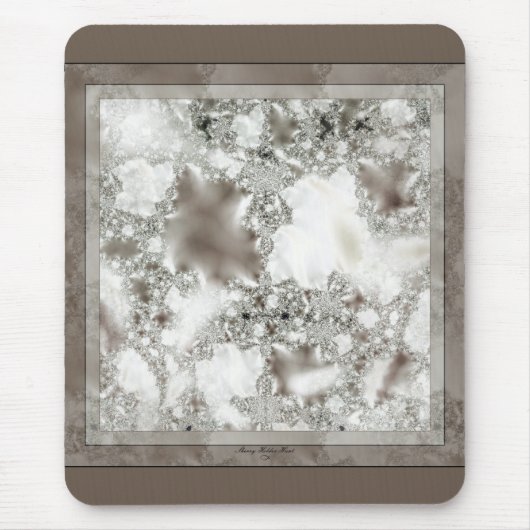 Gefrorener Glitz Mousepad (Vorne)