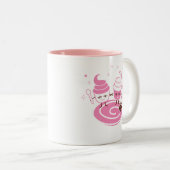 Gefrorener Jogurt-Schwester-Tasse Zweifarbige Tasse (VorderseiteRechts)