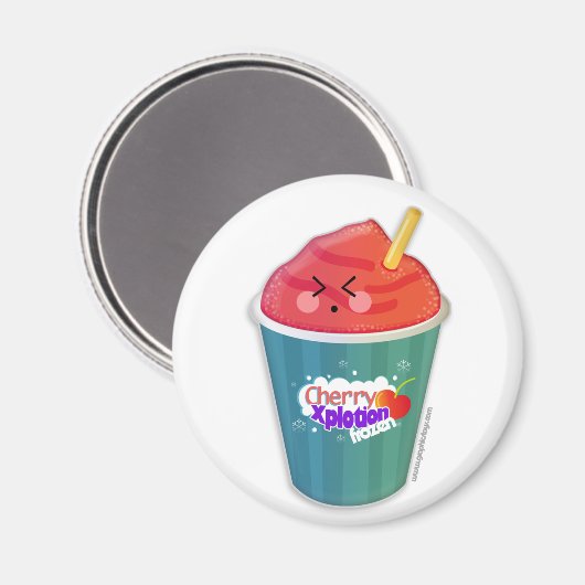 gefrorener Magnet für die Kirschxplosion (Vorderseite/Rückseite)