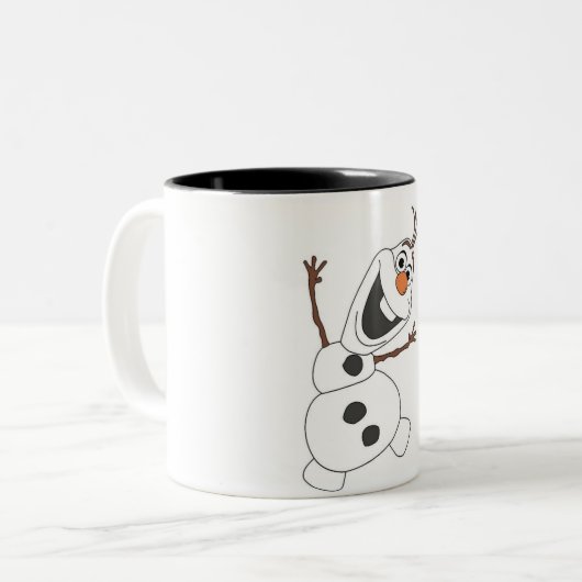 gefrorener Omeletter Zweifarbige Tasse (Vorderseite Links)