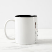 gefrorener Omeletter Zweifarbige Tasse (Links)