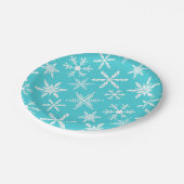 Gefrorener Pappteller (Schrägansicht)