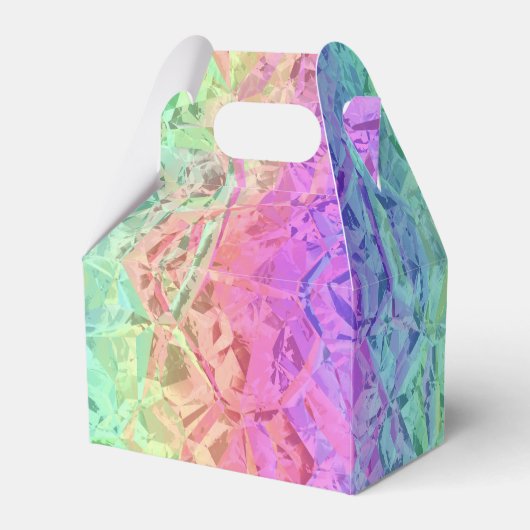 gefrorener Regenbogen: Geschenkschachtel (Rückseite)