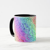 gefrorener Regenbogenkristall : Tasse (Vorderseite Links)