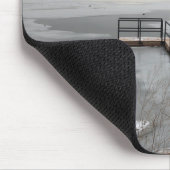 Gefrorener See Mousepad (Ecke)
