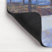 Gefrorener See-New- YorkStaat Mousepad (Ecke)