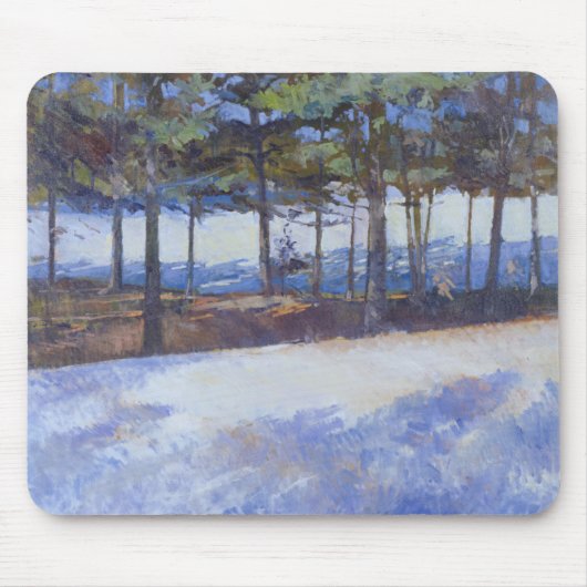 Gefrorener See-New- YorkStaat Mousepad (Vorne)