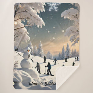 "Gefrorener See Serenity" Sherpadecke