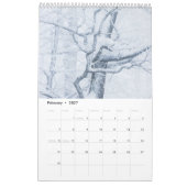 gefrorener Wald 2023 Kalender (Feb 2027)
