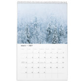 gefrorener Wald 2023 Kalender (Mär 2027)