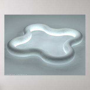 Gefrorenes Glühen Poster