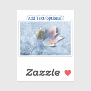 Gefrorenes Leaf Aufkleber