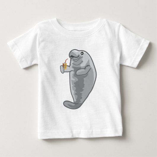 Gefrorenes Manatis - gerade Schauer Baby T-shirt (Vorderseite)