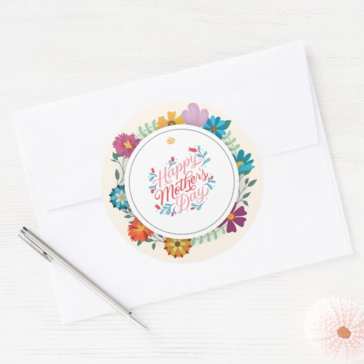 Geft Aufkleber Muttertag (Umschlag)