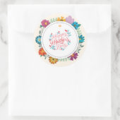 Geft Aufkleber Muttertag (Tasche)