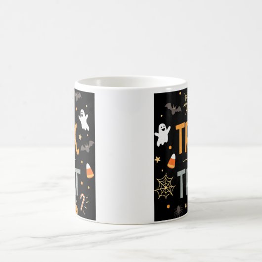 Geft Tasse Halloween-Trick oder -Tritt (Mittel)