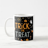 Geft Tasse Halloween-Trick oder -Tritt (Links)