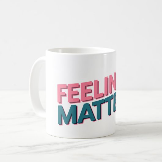 GEFÜHL 2 KAFFEETASSE (Vorderseite Links)