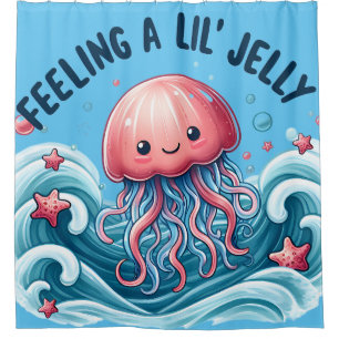 ‚Gefühl a Lil’ Jelly‘ Duschvorhang