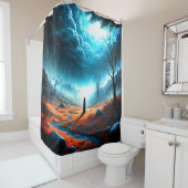 Gefühl alleine duschvorhang (Beispiel)