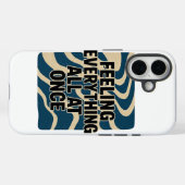 Gefühl Alles auf einmal - Fall - Telefon Case-Mate iPhone Hülle (Rückseite (Horizontal))