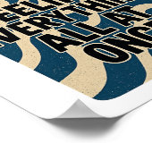 Gefühl alles auf einmal - Poster (Ecke)