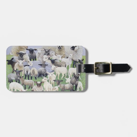 Gefühl ängstlich gepäckanhänger (Vorderseite horizontal)