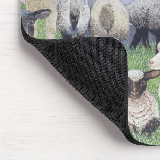 Gefühl ängstlich mousepad (Ecke)