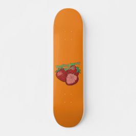 GEFÜHL BERRY GUTE komische Erdbeerobst Skateboard