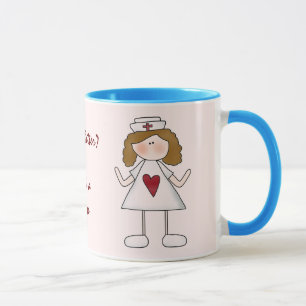 Gefühl besser? Danken Sie einer Krankenschwester Tasse