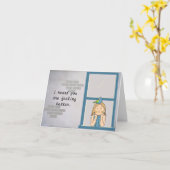 GEFÜHL BESTER - GUTE KARTE BEKOMMEN (Gelbe Blume)
