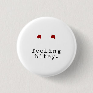 GEFÜHL BITEY Funny Vampire Bite Button