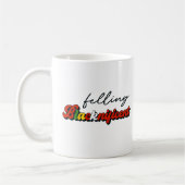 Gefühl Blacknificent Black History Month Kaffeetasse (Links)